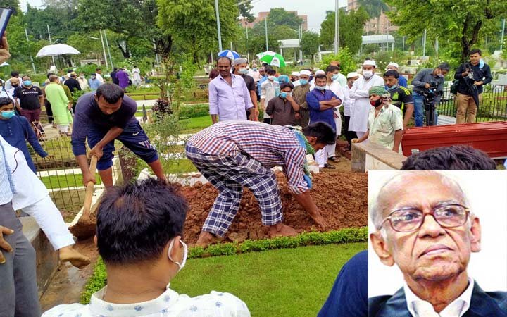 চিরনিদ্রায় শায়িত ব্যারিস্টার রফিক-উল হক
