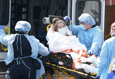 যুক্তরাষ্ট্রে করোনা নিয়ে হাসপাতালে ভর্তির রেকর্ড