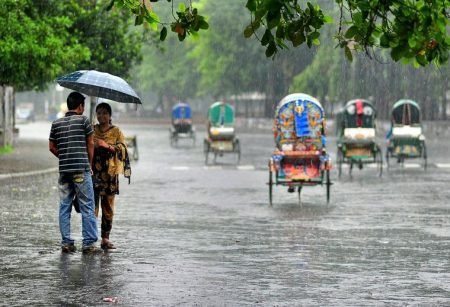 সপ্তাহের শেষ দিকে বৃষ্টির আভাস