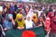 সিরাজগঞ্জে ছাত্র-জনতার ঢল